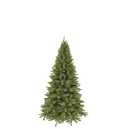 Forest Frosted Kunstkerstboom slim groen H155 ø86cm