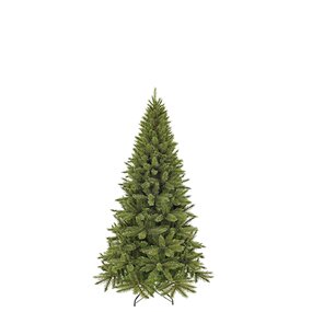 Forest Frosted Kunstkerstboom slim groen H155 ø86cm