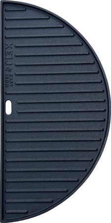 Gietijzeren half moon plate Compact - 34 x 17 cm