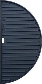 Gietijzeren half moon plate Compact - 34 x 17 cm