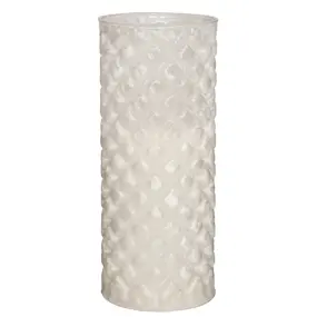 GLAS 'FROSTY' MET BEWEGENDE VLAM