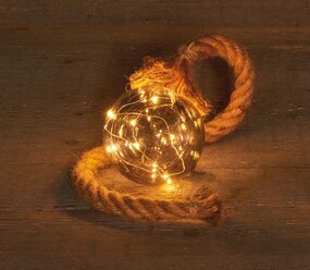 GLAZEN BAL ANTRACIET 10 CM