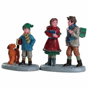 GOING TO SCHOOL, SET OF 2