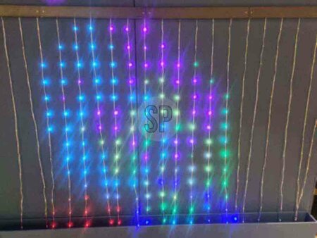 Gordijn verlichting  120 LED RGB - afbeelding 3