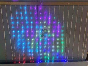 Gordijn verlichting  120 LED RGB - afbeelding 3