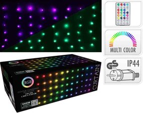 Gordijn verlichting 120 LED RGB - afbeelding 3