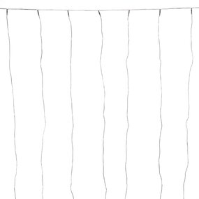 Gordijnverlichting draad transparant 100x200cm LED Classic warm - afbeelding 4