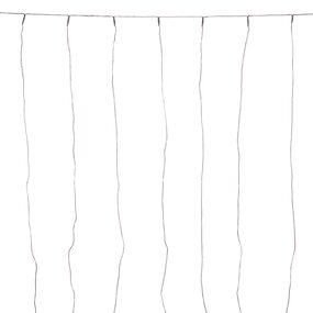 Gordijnverlichting draad transparant 200x140cm LED Classic warm - afbeelding 4