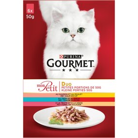 GOURMET Gourmet Mon Petit Duo Vis/Vlees