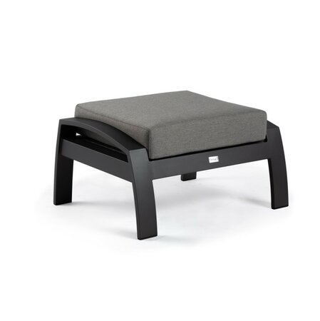 Valencia Lounge Hocker Charcoal