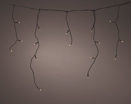 Icicle lights L5m 8 functie twinkel effect LED - afbeelding 3