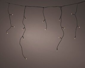 Icicle lights L5m 8 functie twinkel effect LED - afbeelding 3