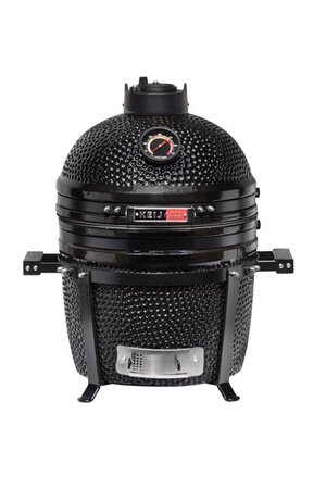 Keij Kamado Pro Compact - 15 inch Black - afbeelding 1