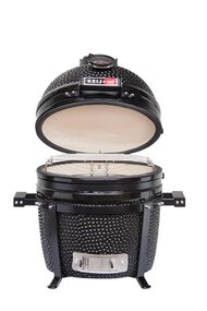 Keij Kamado Pro Compact - 15 inch Black - afbeelding 2