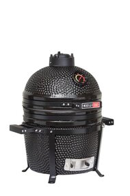 Keij Kamado Pro Compact - 15 inch Black - afbeelding 3