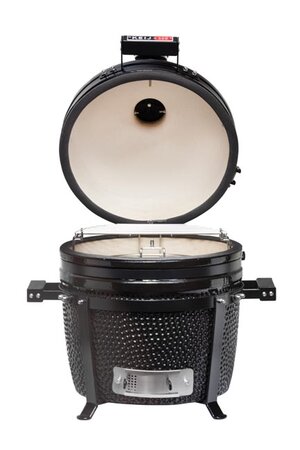 Keij Kamado Pro Compact - 15 inch Black - afbeelding 4