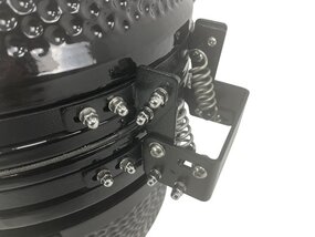 Keij Kamado Pro Compact - 15 inch Black - afbeelding 5