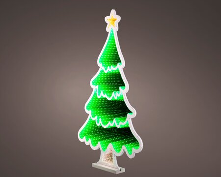 Kerstboom Infinity light L43 B63 H60cm koel wit/multi - afbeelding 2