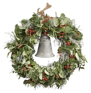 Kerstkransen en guirlandes