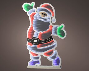 Kerstman Infinity light L83 B120 H120cm koel wit/multi - afbeelding 3