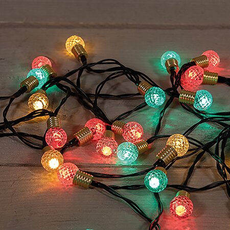 Snoerverlichting vintage LED Multi 10m - afbeelding 1