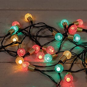 Snoerverlichting vintage LED Multi 10m - afbeelding 3