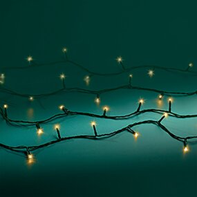 Sparkle LED lights Soft gold (12m) - afbeelding 4