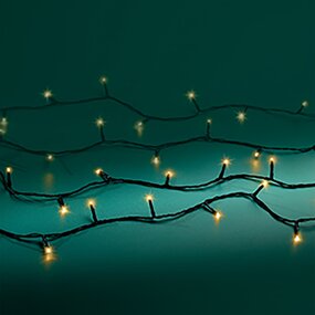 Sparkle LED lights Soft gold (24m) - afbeelding 4