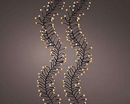 Cluster LED lights Warm wit / Klassiek warm (14m) - afbeelding 3