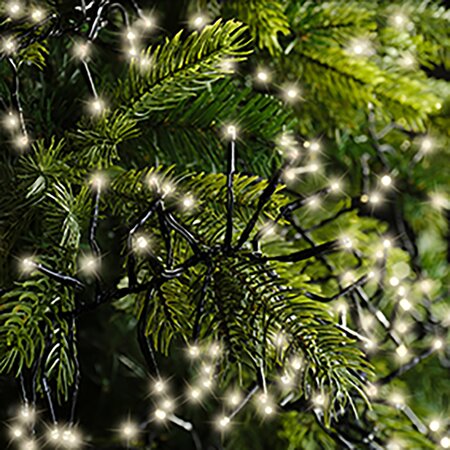 Cluster LED lights Warm wit (14m) - afbeelding 6