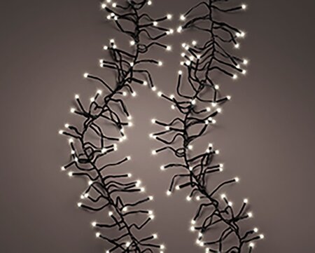 Cluster LED lights Warm wit (14m) - afbeelding 3