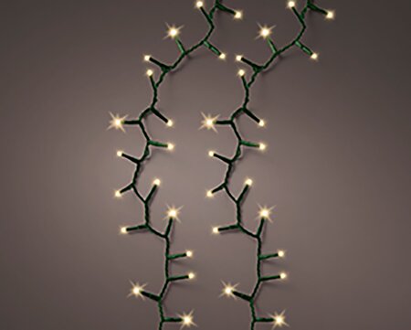 Sparkle compact LED lights Soft gold (12m) - afbeelding 3