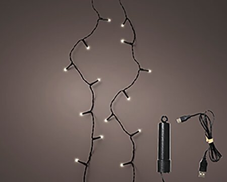 Twinkle LED oplaadbaar Warm wit (7,4m) - afbeelding 2