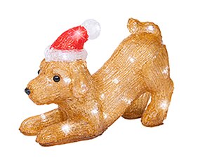 Hond Acryl lights Bruin - afbeelding 3