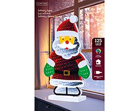 Infinity lights Santa Claus / Kerstman - afbeelding 2