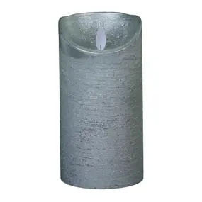 ER WAX RUSTIEK BEWEGENDE VLAM 7,5X15CM 3XAAA/TIMER