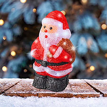 Santa Claus / Kerstman Acryl lights - afbeelding 4