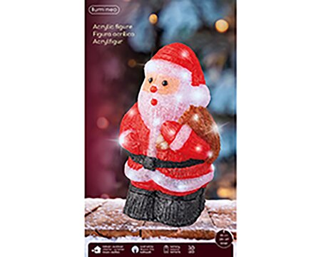 Santa Claus / Kerstman Acryl lights - afbeelding 2