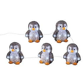 Pinguïn Acryl lights 5 stuks - afbeelding 4