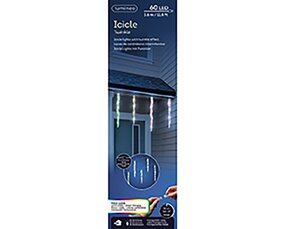 Twinkle ijspegels LED Multicolour (3,6m) - afbeelding 4