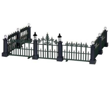 CLASSIC VICTORIAN FENCE, SET OF 7