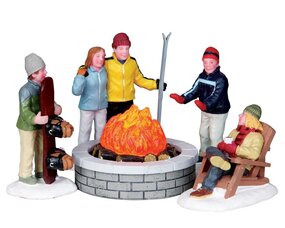 Fire pit, set van 5