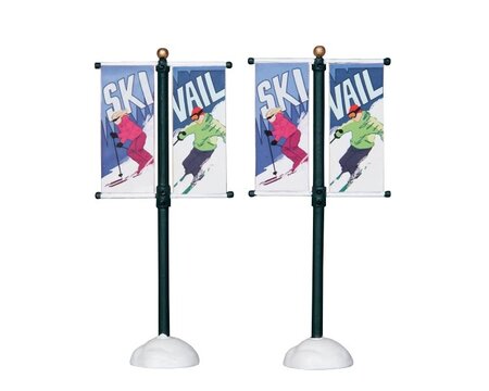 STREET POLE BANNER, SET OF 2