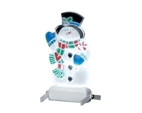 YARD LIGHT SNOWMAN