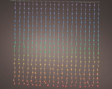Licht gordijn pvc colour changing effects LED - afbeelding 2