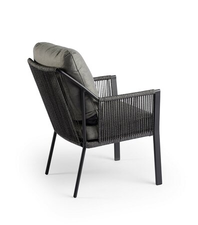 Liv Low Dining Chair Charcoal - afbeelding 2