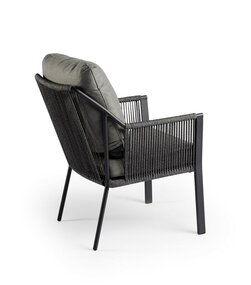 Liv Low Dining Chair Charcoal - afbeelding 2