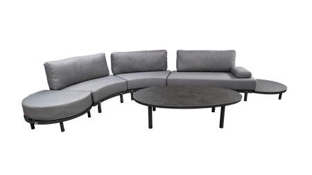 Loungebank Ellisse (Antraciet)