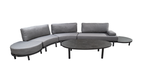 Loungebank Ellisse (Antraciet)