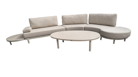 Loungebank Ellisse (cream)
